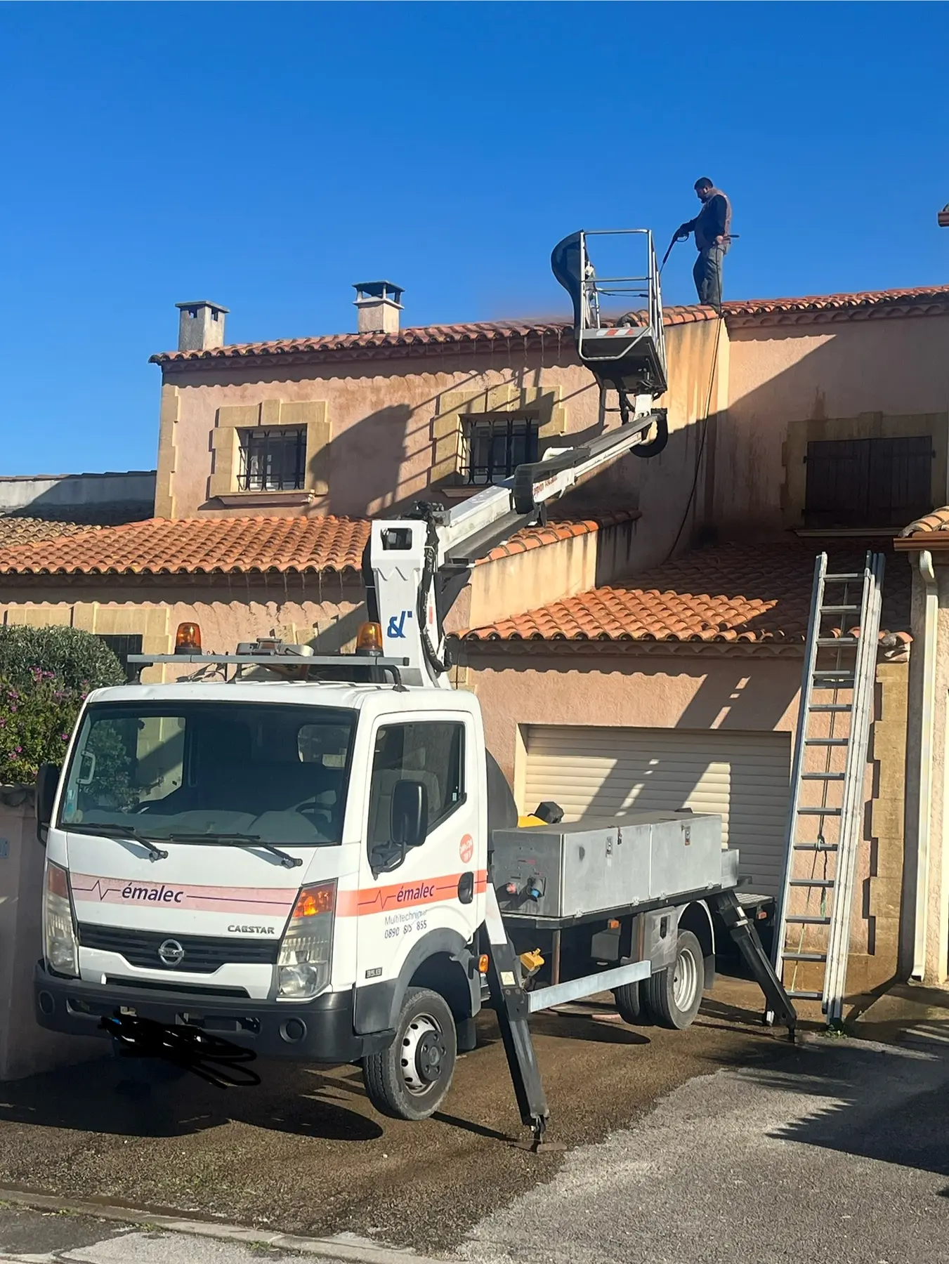 Démoussage de toiture